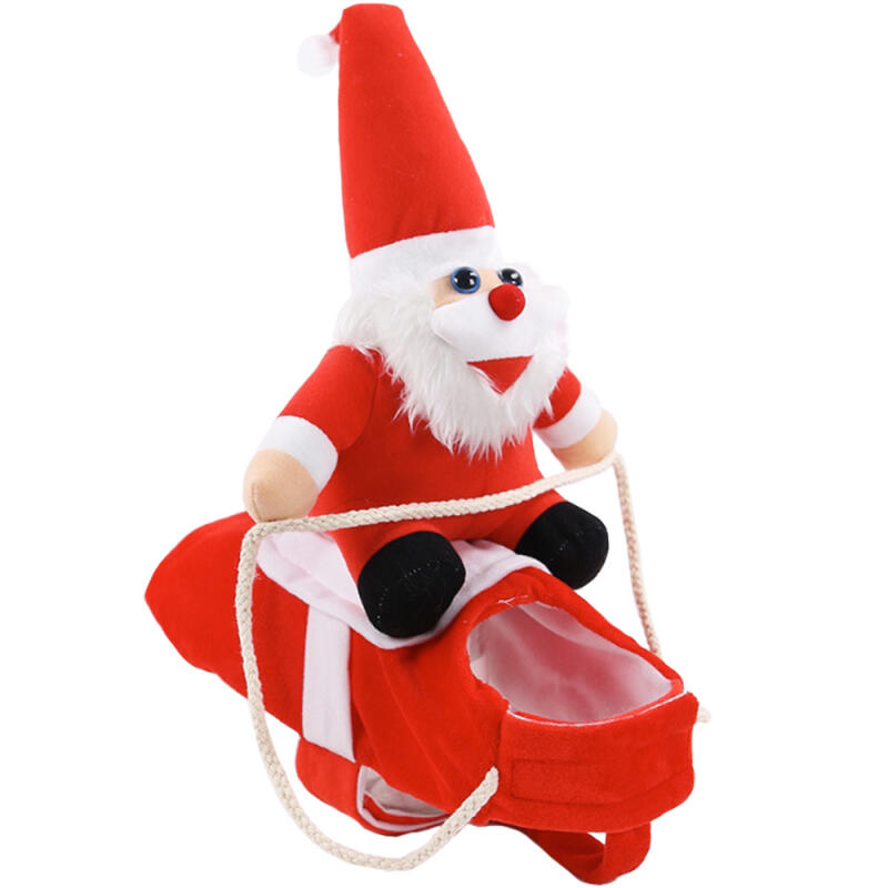 

Santa Rider Pet Costume (Small Dog)