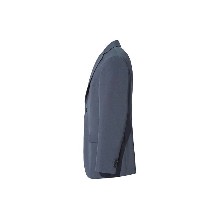 Uniqlo X Jil Sander Collaboration Series Wool Blazer Men blazers Dark-Gray 439932-08