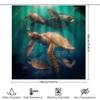 Luxurious Vintage Gold Shower Curtain Waterproof Decorative Bathroom Accessories Home Decor With Lurex Fabric Modern Design For