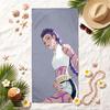 rumi Soft Beach Towel Stylish Beach Pool Towel for Summer Seaside Vacation Travel