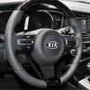 8.5*4.3cm Aluminium Emblem Decal Car Steering Wheel Center Badge Sticker For KIA K2 K3 K5 KX5 GT Rio Optima Sorento Accessories