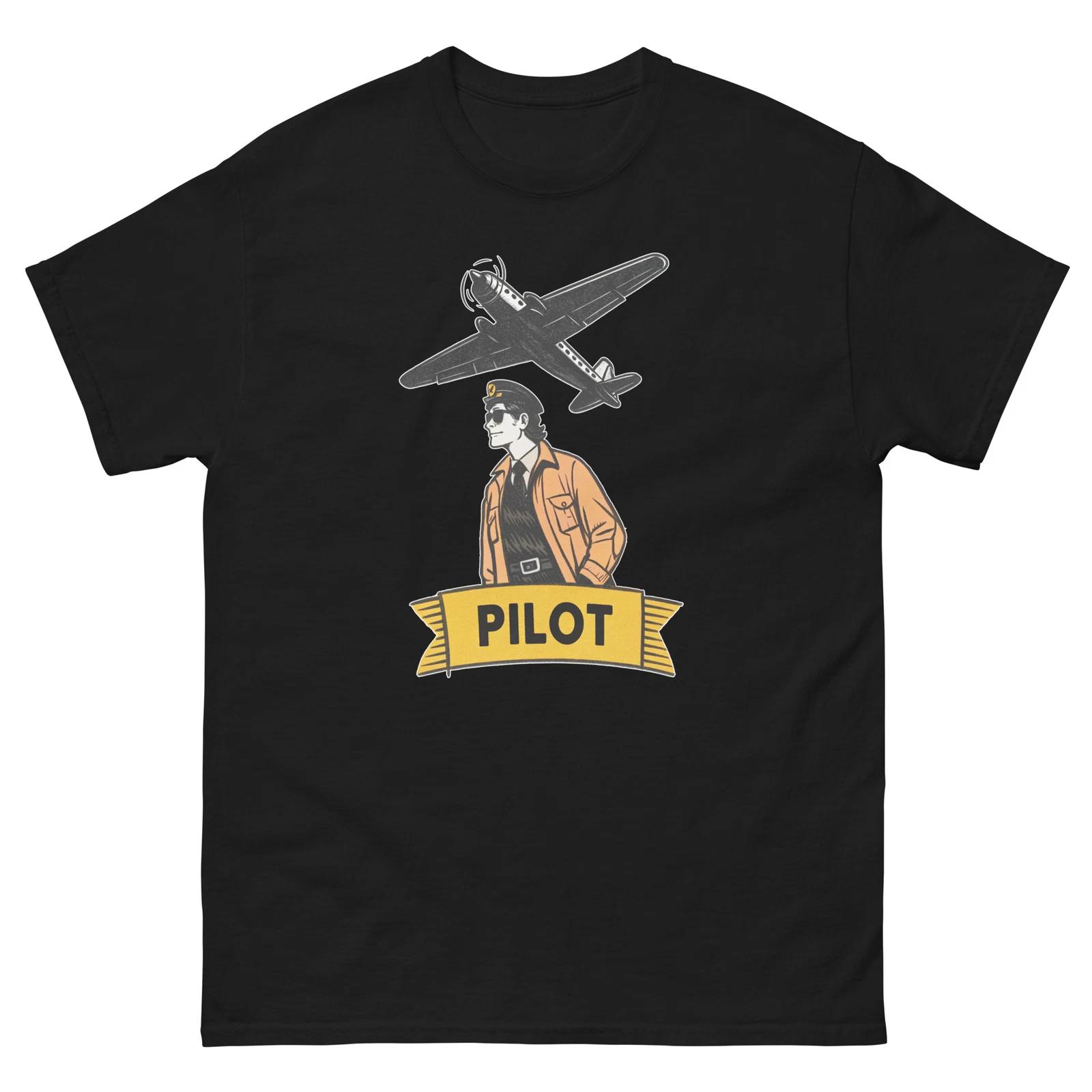 Pilot Occupation Job Professional T-Shirt 2XL