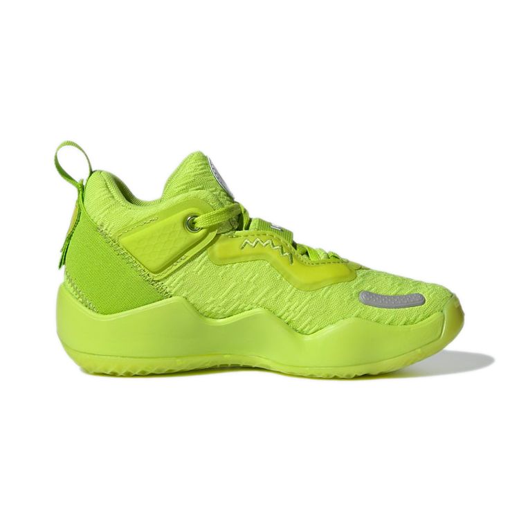 Adidas Monsters Inc. x D.O.N. Issue #3 Little Kid Mike Wazowski Kids Sneakers Green Semi-Solar-Slime Core-Black S42792