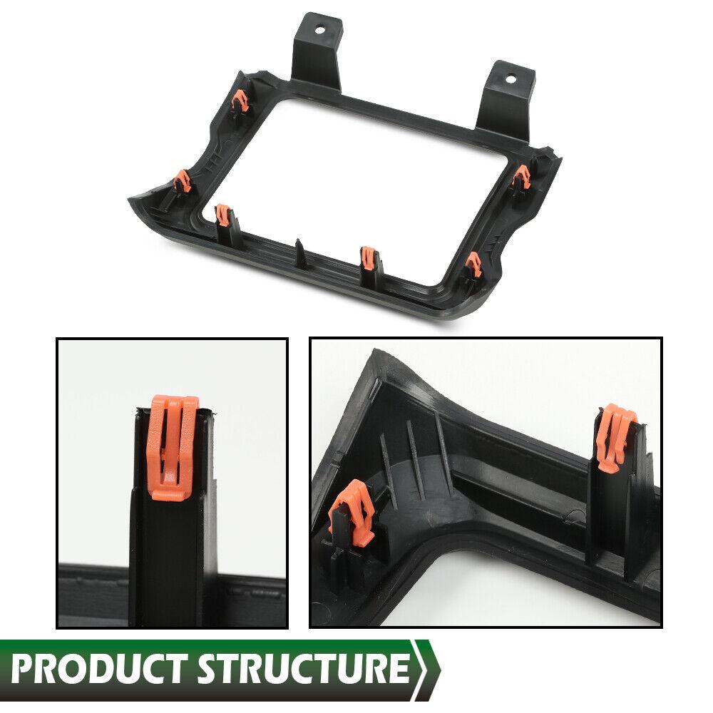 8.4" Radio Trim Bezel Surround For Jeep Wrangler JL 2018-2024 Replace 6AB55TX7AB