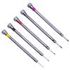 5 uds./juego 0,8-1,6 mm Destornillador de Acero para Reparación de Relojes Herramientas Portátiles para Relojes Extracción de Correa con Pasadores de Eslabón Mini Herramientas de Relojero
