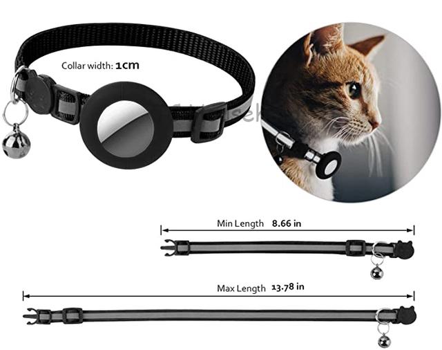 1PC für Apple Airtag Fall Hund Katze Glocke Kragen GPS Finder Leuchtende Schutzhülle für Apple Air Tag Tracker fall