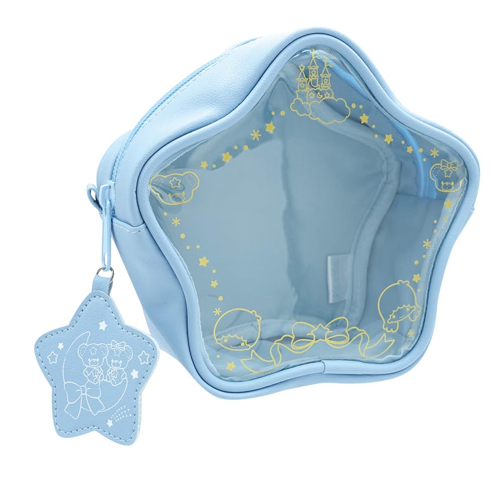 Little Twin Stars Stervormige Pouch, Snow-Little Fantasy, Blauw, 8203 488