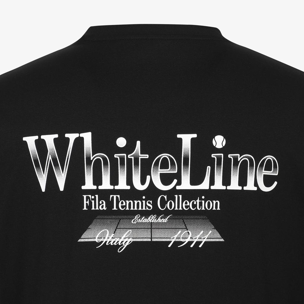 Hwilla Tennis Cool Sorona White Graphic Short Sleeve Tee (Fs262Rs11X002001)
