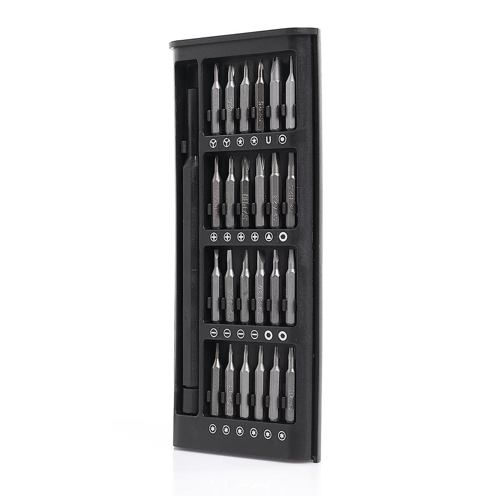 Set of Precise Professional Screwdrivers 24W1 In a Plastic Case + GSM Tools + B-7000 Glue