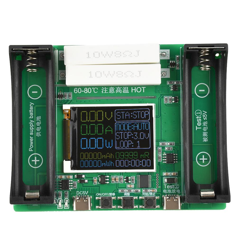 18650 battery capacity internal resistance tester electronic load tester automatic charging and discharging module