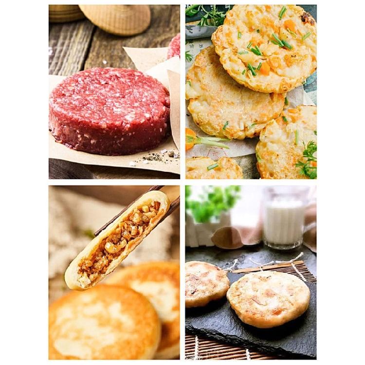 Ergonomic Meat Pie Maker Multifunctional Burger Press Dishwasher Safe Hamburger Patty Making Mould Kitchen Gadget