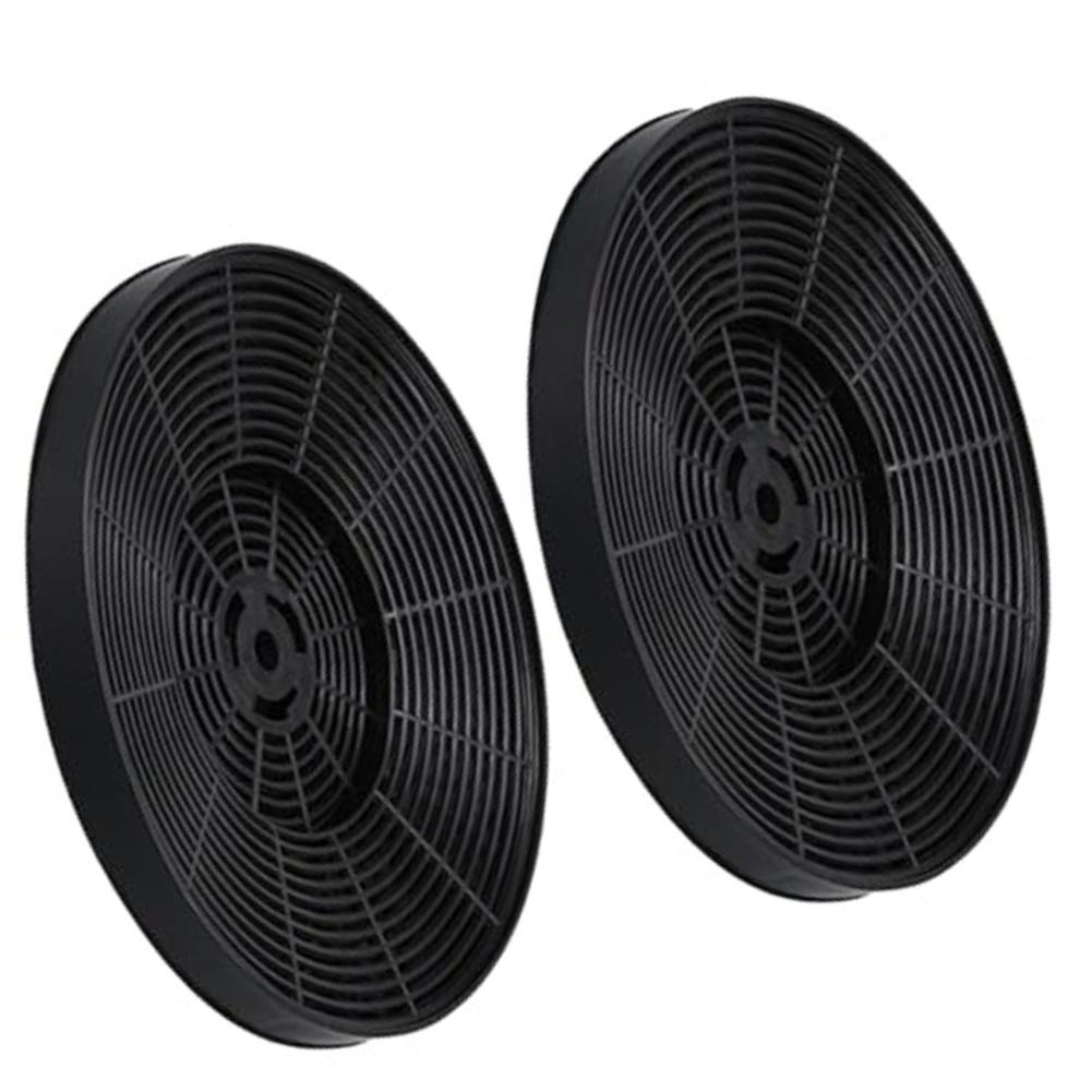 2 Pièces Filtres à Charbon Actif Filtres de Hotte Pour CCA52WH Pour CHA15 Hotte de Cuisson Filtres d'Extracteur de Cuisine Ronds 175mm
