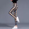 Women Sexy Pants Push Up Leggings Fashion Fitness Leggins Plus Size High Waist Trousers Plaid Leggings