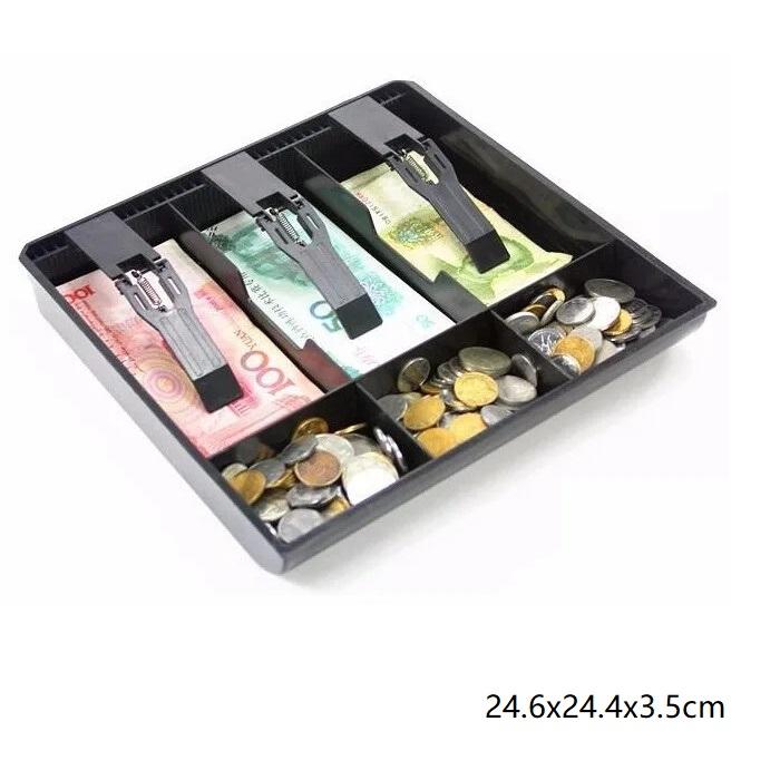 

Жесткий пластиковый корпус Ящик для кассового аппарата Новый магазин Классификация Ящик для монет Кассир Ящик для кассового аппарата Поддон для кассового аппарата Чехол для счетчика денег