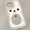 Phone Case for iPhone 17 16e 16 15 14 13 12 11 Pro Max 7 8 Plus X XR XSMax Airbag Anti Fall Clear Cover Cartoon R-Rilakkumas