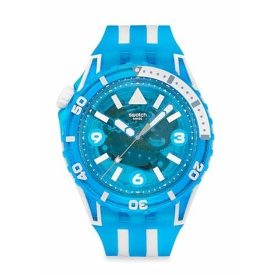 Swatch Wristwatch BLUE FIRE SSCU09S100 Mens