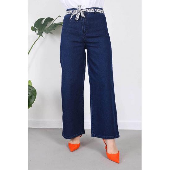 Lockere Damenhose mit hoher Taille