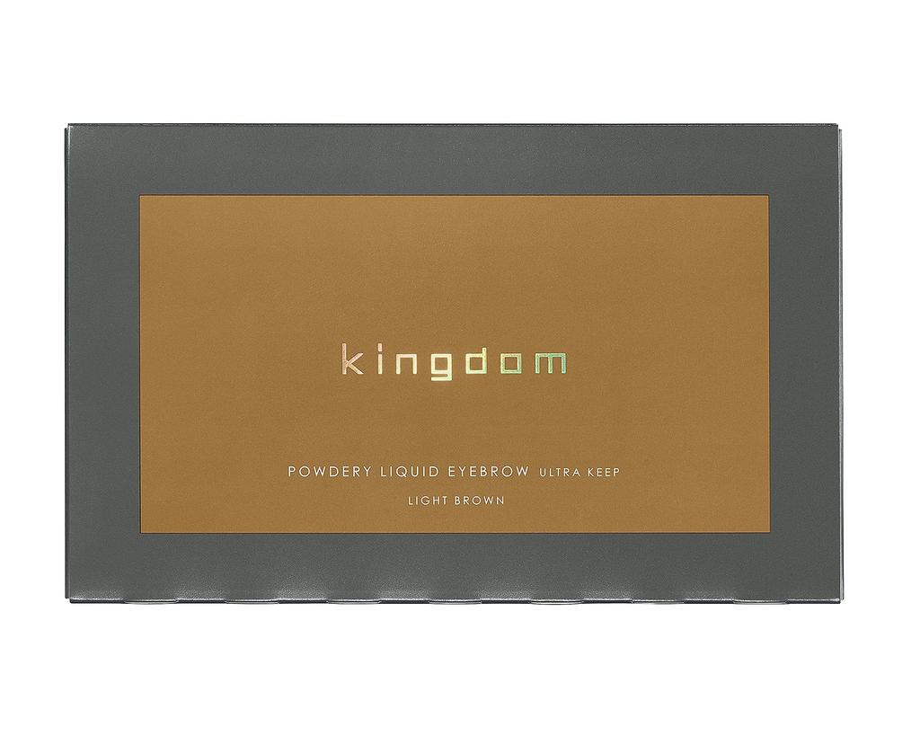 Kingdom Get fluffy eyebrows with just this one Waterproof and come off even if you sweat Kingdom Powdery Liquid Eyebrow Ultra Keep Draws all the way