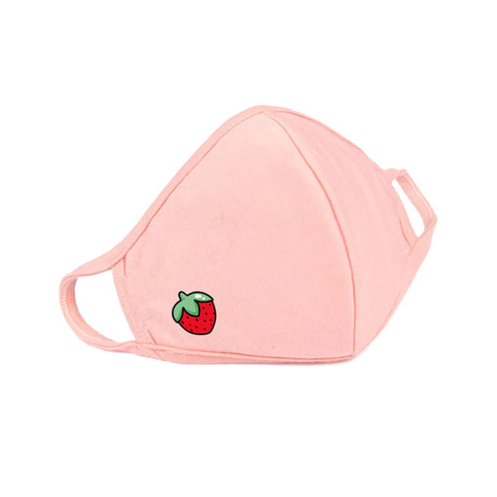 Kinder Baumwollstaubmaske Jungen Mädchen Atmungsaktiv Staubdicht Anti-Smog Gesichtsmaske Kinder