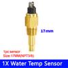 Custom Temperature Sensor Oil Temp NPT1/4 M14 M16 Water Temperature Sensors 14/17/21mm NPT1/8 NPT 3/8 For 52mm Temperature Gauge