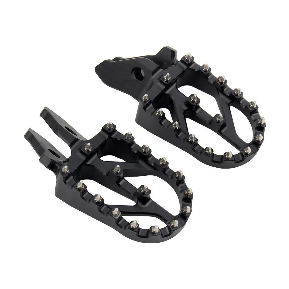 Black CNC Aluminum Alloy Footrest Footpegs For UltraBee