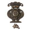 6PC Antique Bronze Hasp Latch Jewelry Wooden Box Mini Cabinet Buckle Lock Decorative jewelry box hardware