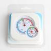 Digital LCD inomhus utomhustermometer Hygrometer Mätare Temperatur Fuktighet