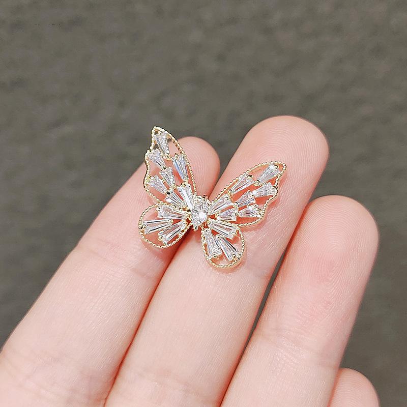 Butterfly Brooch & Scarf Clip Duo