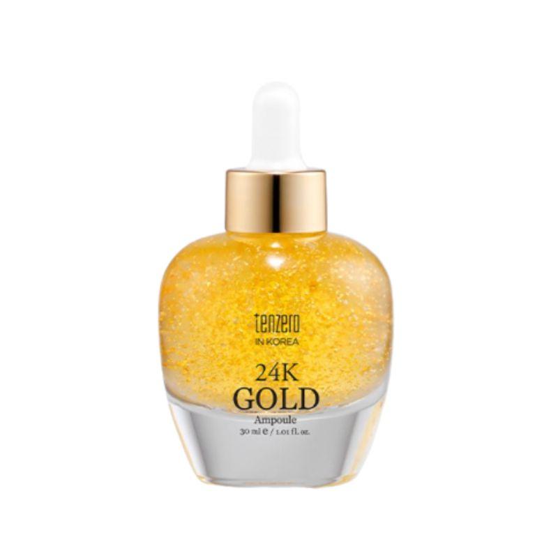 [Tenzero] 24K Gold Radiance Ampoule (30ml) – Intensive Rejuvenating & Elasticity Boosting Serum
