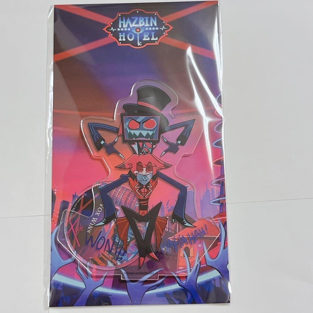 Welcome Hazbin Hotel Vox Wins Alastor Acrylic Stand Figure Pop Up 2026 Japan