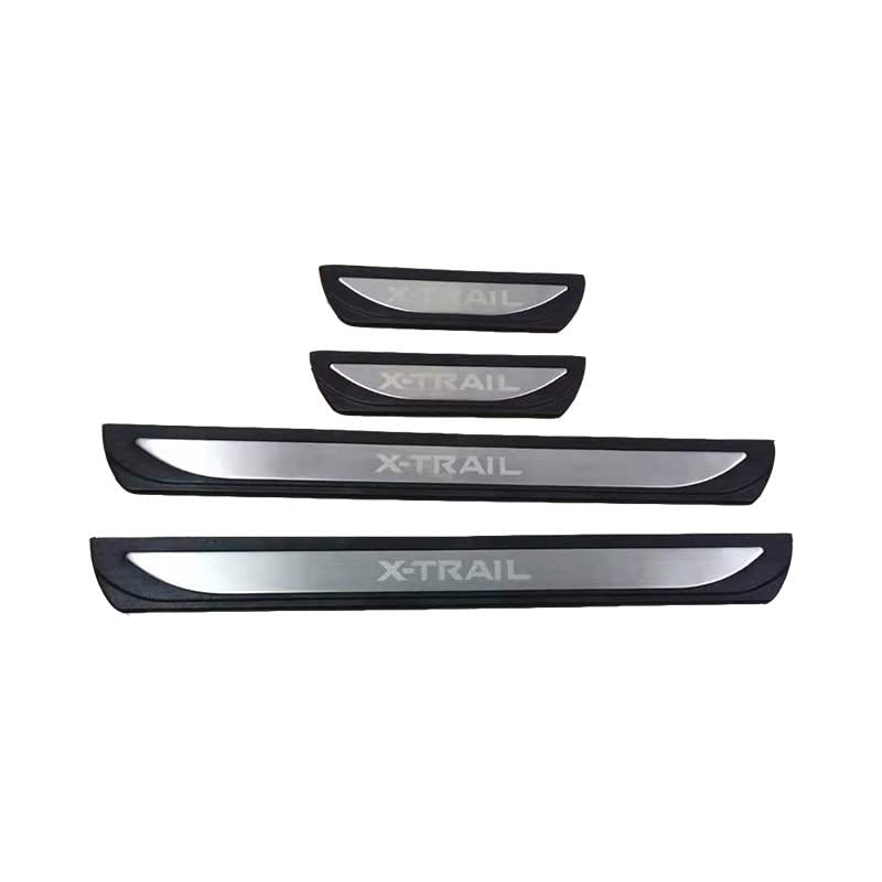 OKAYOHINN Nissan New 4th Generation T33 Exclusive Scuff Plate Side Step Scuff Protect Sheet Door Sill Plate Inside Interior Panel Accessories Stain