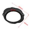 2pcs 6.5in Front Door Speaker Adapter Universal Mounting Spacer Adaptor Ring Front Door Gasket for Ford Focus