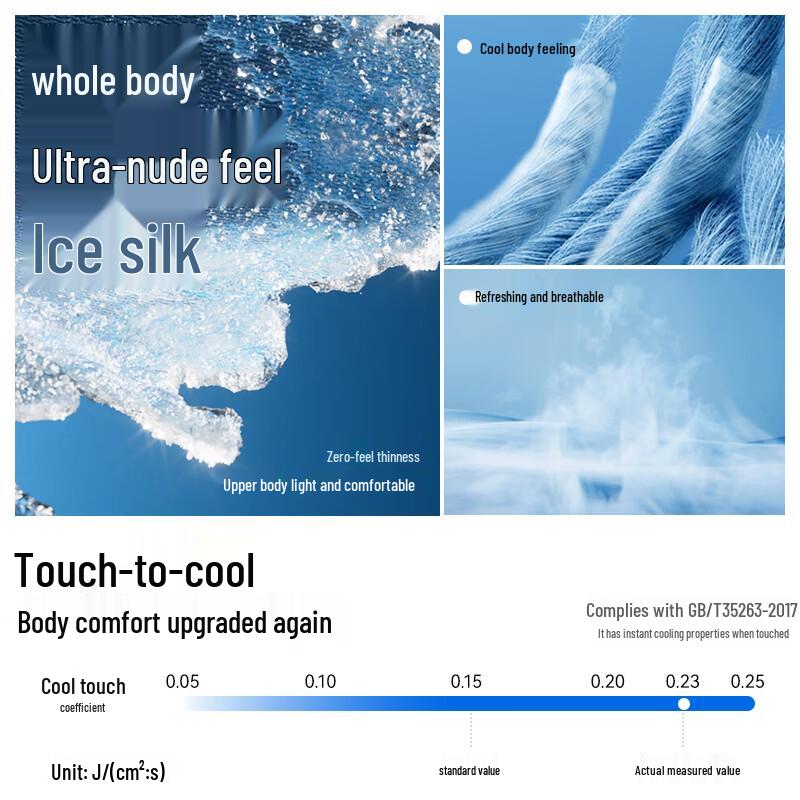 HLA Men's Ultra-Thin Ice Silk Boxer Briefs 3-Pack