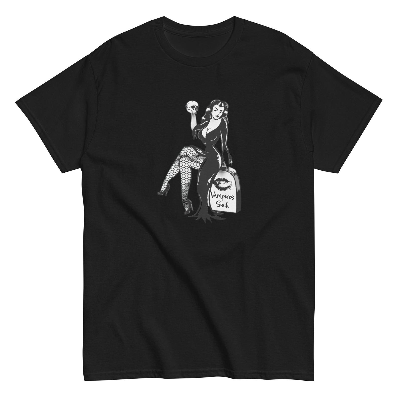 Vampira Black Unisex Tee XL