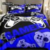 Gamepad Bedding Set Queen Size Duvet Cover Creative Black Bed Comforter Cover Set Polyester Quilt Cover Bedclothes 2/3Pcs
