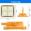 Ultra-Bright Solar Handheld Lantern: Rechargeable Emergency Outdoor Camping and Yard Floodlight