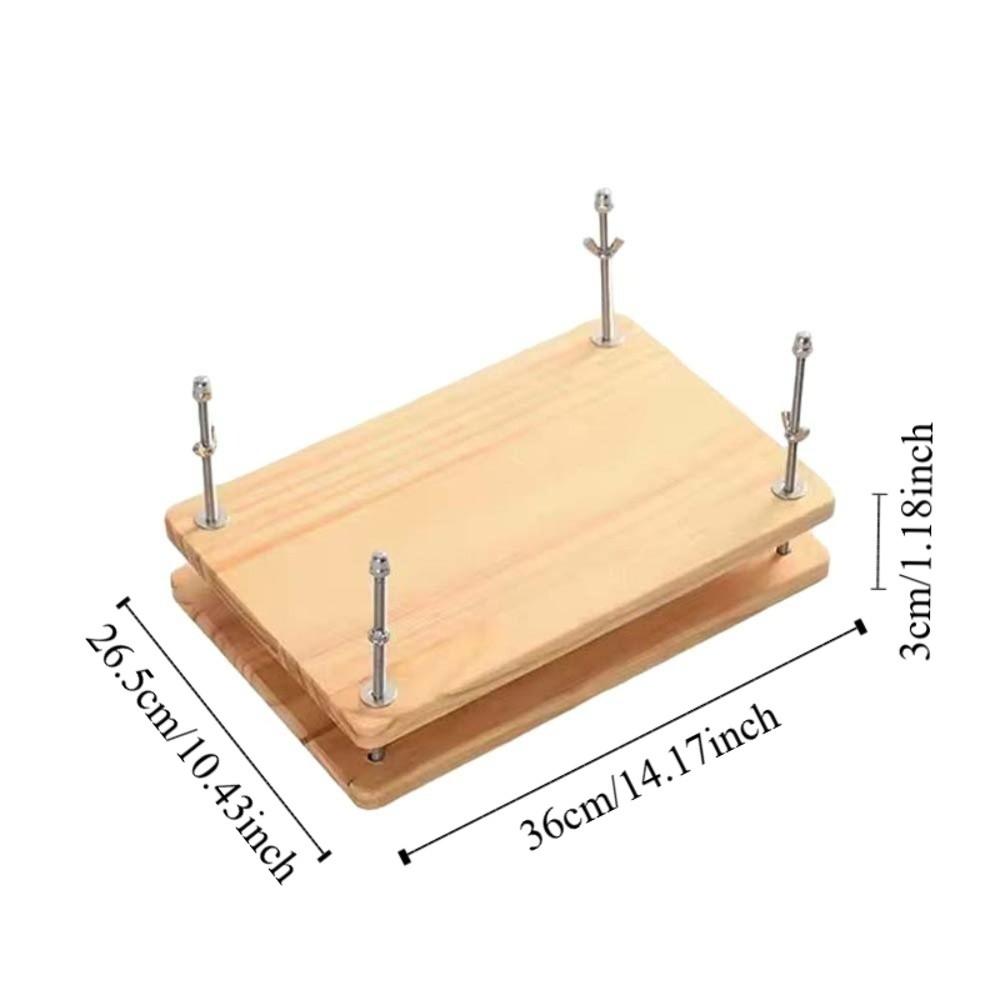 Pad Receipt Wood Book Press Can Used A4 Paper Book Press Binding Machine  Student