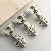 Stainless Steel Cabinet Door Hinges Wardrobe Door with Screws Concealed Hinges Furniture Soft Close Quiet