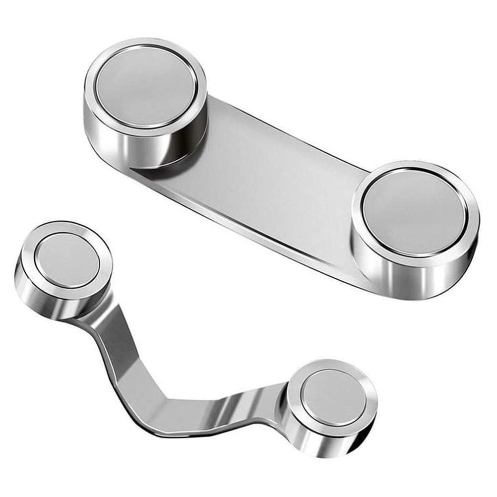 Stay In Place Glasses Holder Multi Functional Portable Zinc Alloy Eyeglass Clip