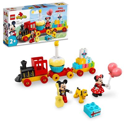 LEGO Duplo Mickey and Minnie Birthday Parade Toys Present Birthday Blocks Εκπαιδευτικά Χριστούγεννα Αγόρια Κορίτσια Παιδιά 1 και μισό 2 ετών 4 ετών