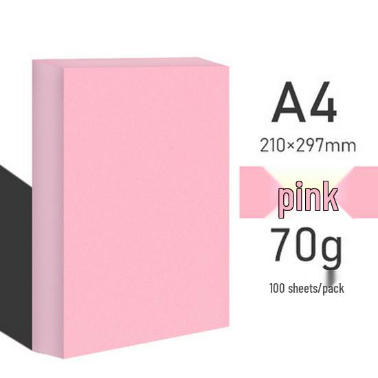 A4 Colored Cardstock for Office, Origami, Kindergarten, Student DIY 