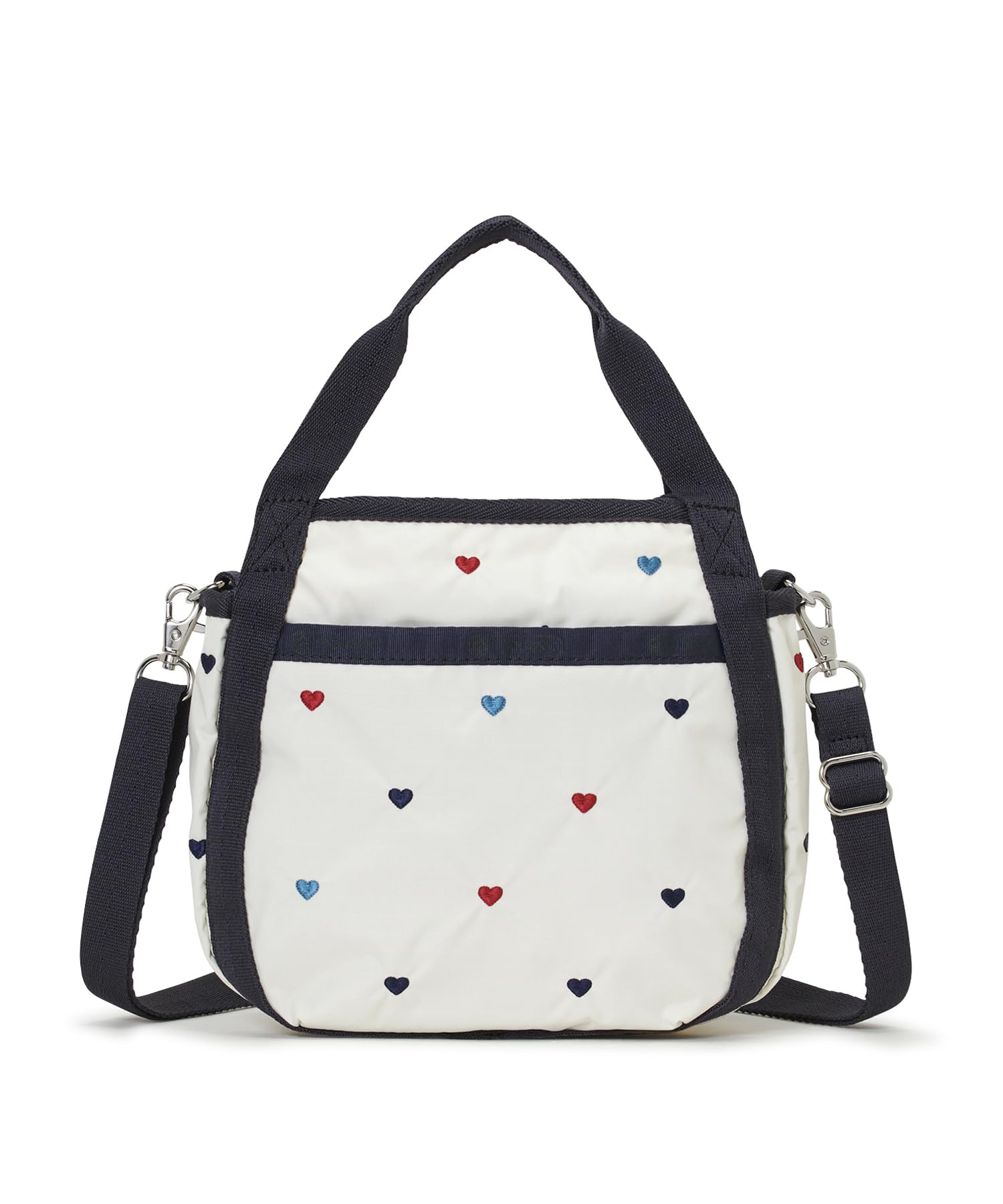 Official Shoulder Bag SMALL Heart Embroidery [LeSportsac] JENNI/8056/Tricolor