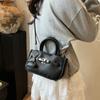 New Versatile Soft Leather Handbag Women's Casual Messenger Bag Shoulder Bag
