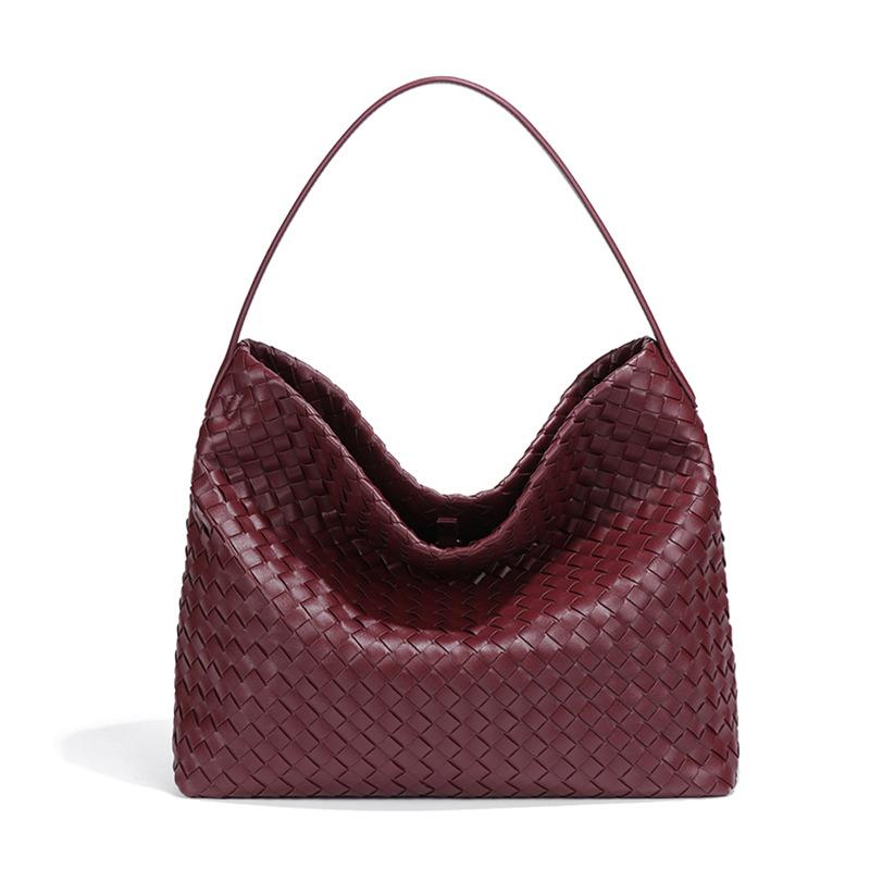 

Модная женская сумка-тоут большой вместимости, модная сумка ручной работы, сумка через плечо на одно плечо для поездок на работу