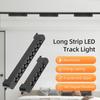Set Led Magnetic Track Light 110v 220v Track Lamp10W 20W 30W 40W Track Spotlight Lighting Fixture for Home Room Clothing Store