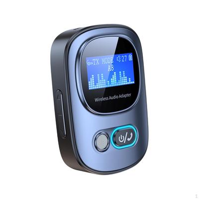 Adattatore audio trasmettitore ricevitore 2 in 1, connessione stabile, suono HiFi portatile, TX AUX da 3,5 mm