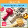 Portable Handheld Fan With 5 Blades And Usb Charging For Outdoor Use