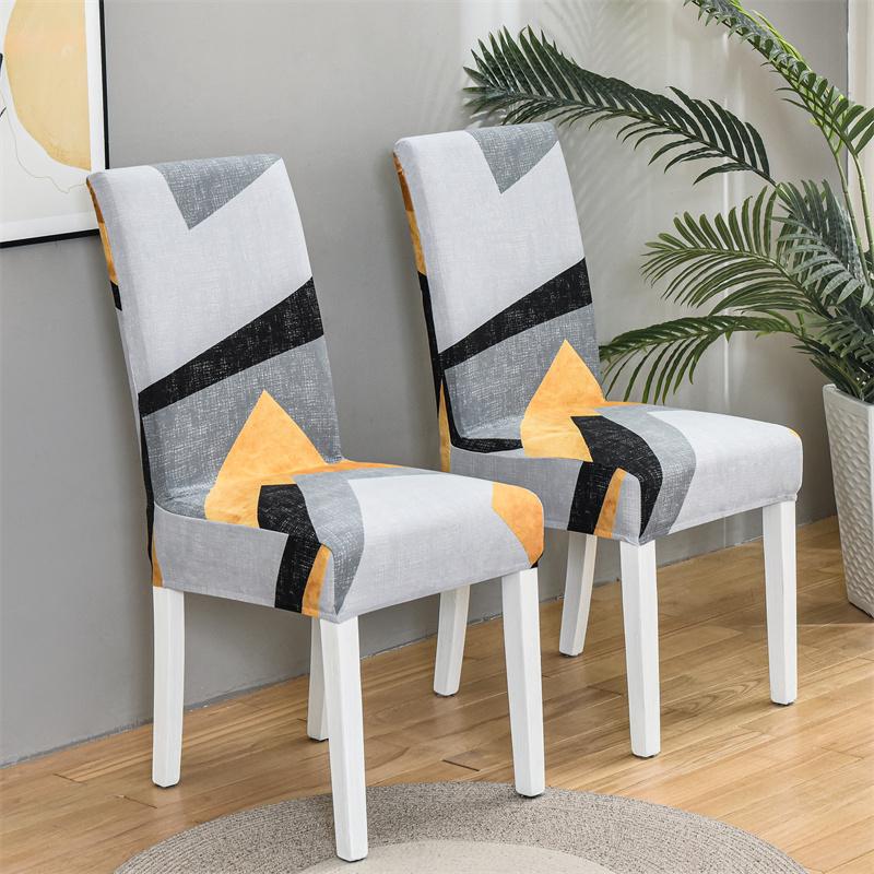 Chair Covers Set Of 1/2/4/6 Pcs, Parson Chair Slipcovers For Dining Room, Removable Kitchen Chair Cover For El And Ceremony