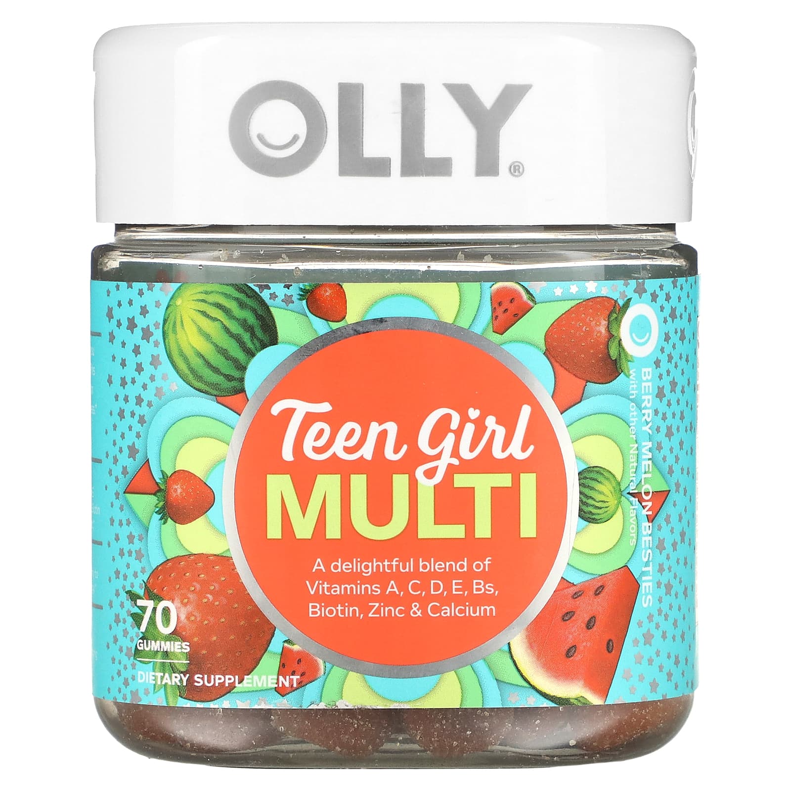 

OLLY, Teen Girl Multi, Berry Melon Bestis, 70 гумок
