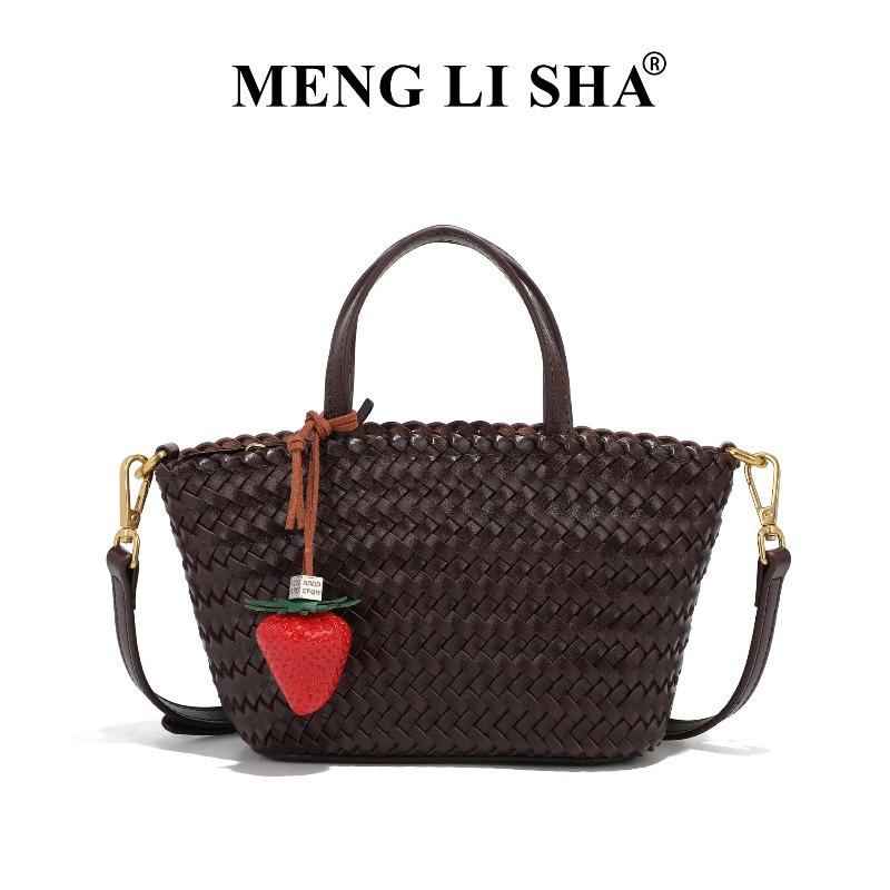 Spring and summer new niche fashion hand-woven vegetable basket women's bag trendy versatile single shoulder messenger tote bag